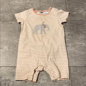 Baby Boden Mini Elephant Romper